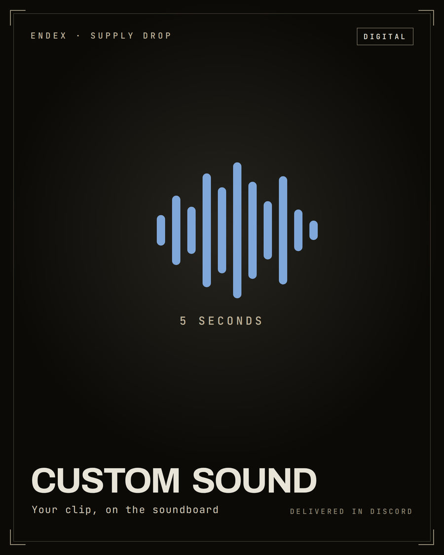 Custom Soundboard Sound