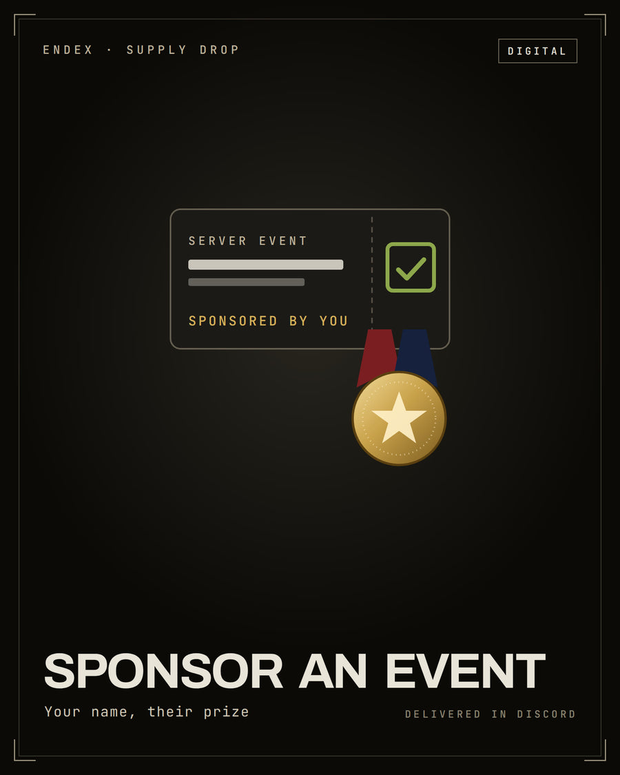 Sponsor a Server Event